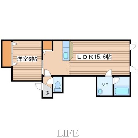 2条マンションの物件間取画像